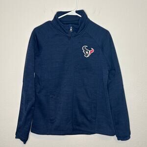 Houston Texans Full Zip Fleece Lined Jacket Women's Large